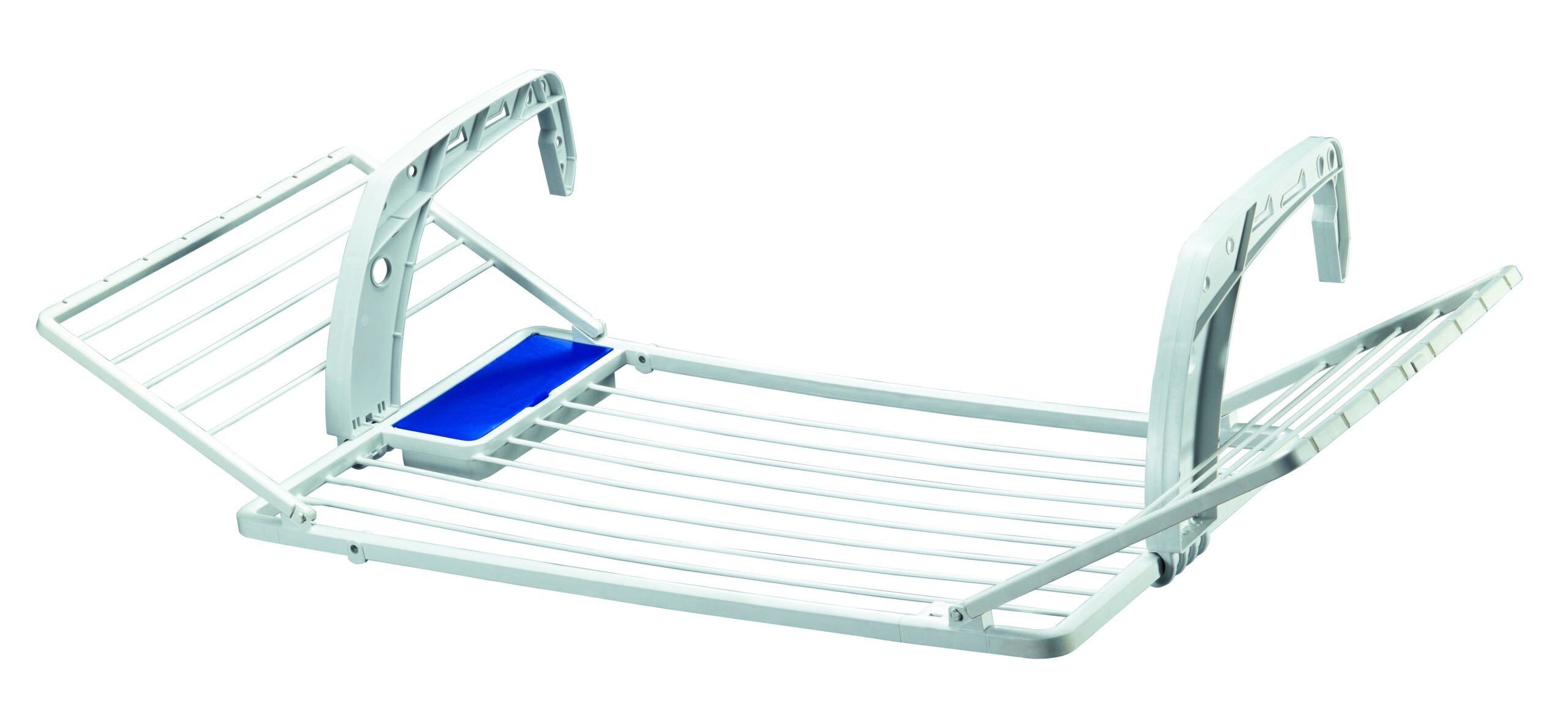 RAMACCIOTTI Сушилник с кутия за щипки “TUKANO“ - 16 метра, цвят бял