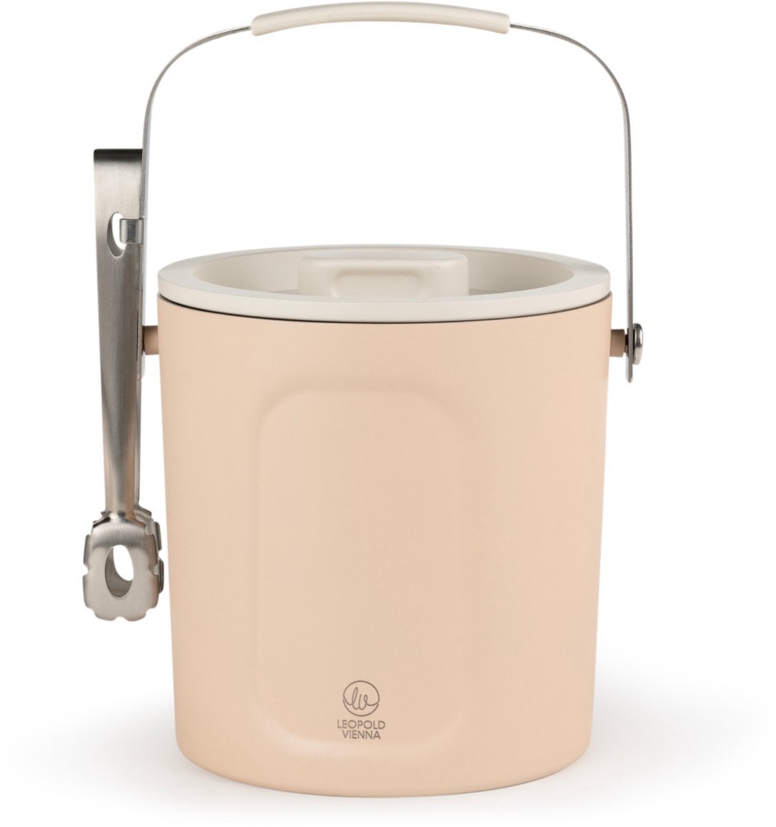 LEOPOLD VIENNA Двустенен стоманен съд за лед с щипки “Corvina“ - 1,5 л.