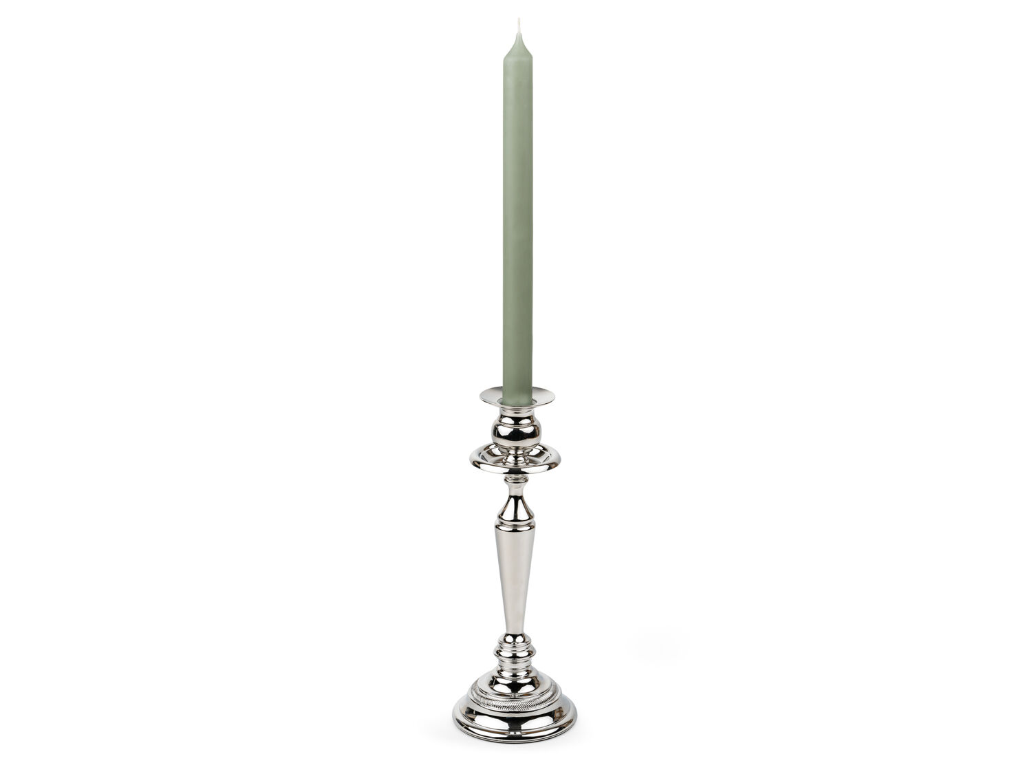 ZILVERSTAD Свещник “CLASSIC“, 25 см. - цвят сребро